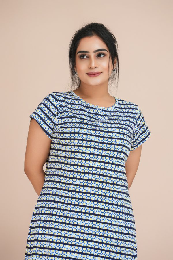 Printed Loose-fit Nightdress - Image 8