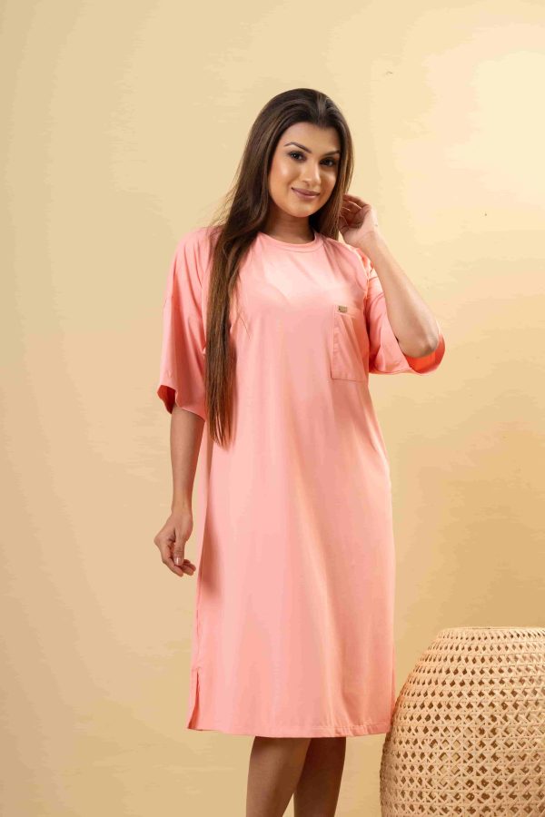 Oversized T-shirt Dress - Image 3