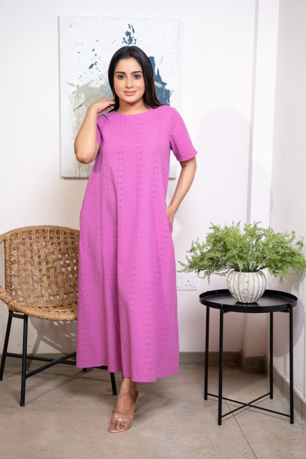 Cut Lawn Maxi Tent Dress - Image 5